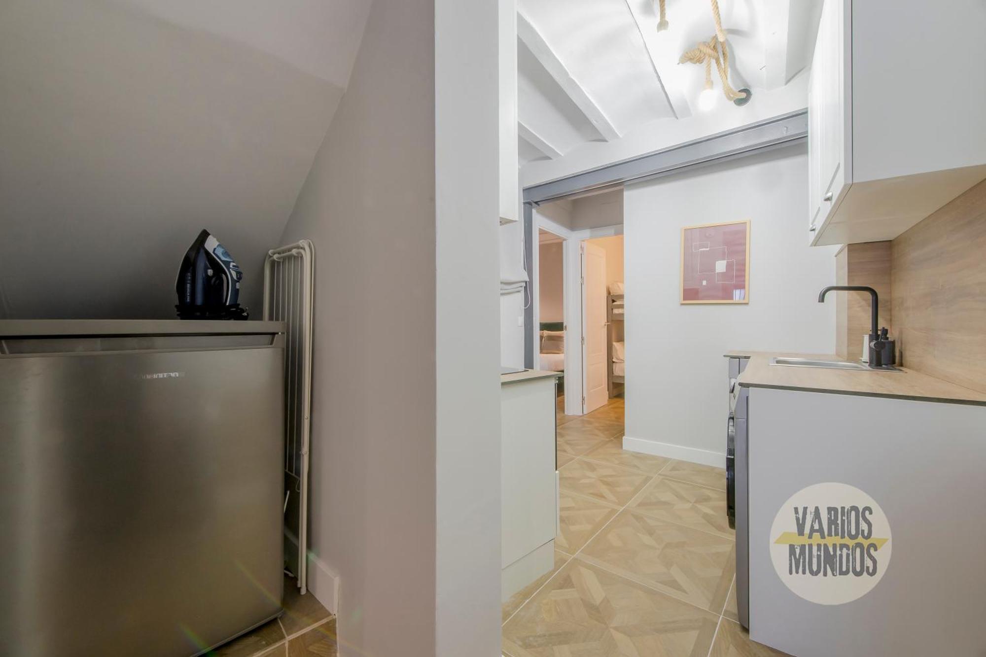 Confortable Apt Para 9Pax En El Centro De Madrid E3 المظهر الخارجي الصورة